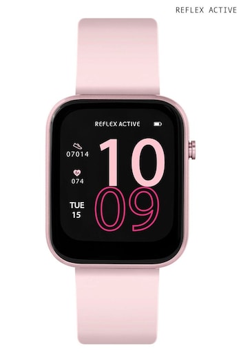 Reflex Active Pink Series 12 Pale Strap Smart Watch (N10791) | £40