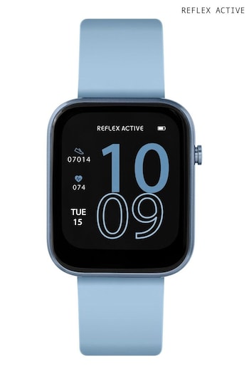 Reflex Active Blue Series 12 Denim Strap Smart Watch (N10795) | £40
