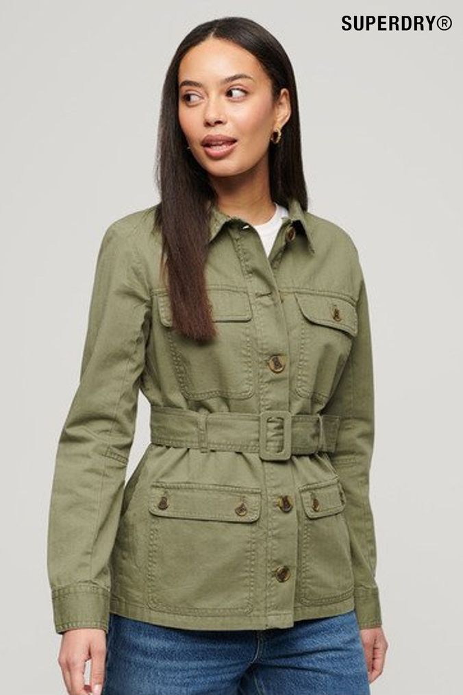 Superdry jacket army green 2025