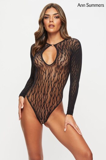Ann Summers Born To Be Wild Lace Black Body (N11385) | £20