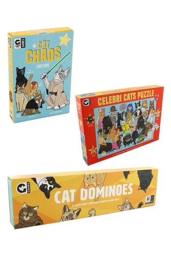 Ginger Fox Cat Lovers Game And Puzzle Bundle (N11396) | £33