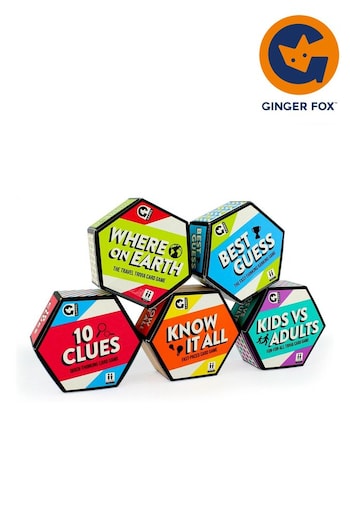 Ginger Fox Hexagon Trivia Game Bundle (N11397) | £25