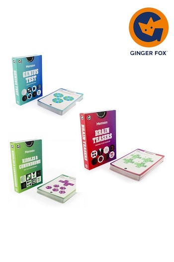 Ginger Fox Mensa Puzzle Bundle (N11401) | £30