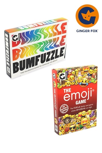 Ginger Fox Bumfuzzle And Emoji Games Bundle (N11404) | £20