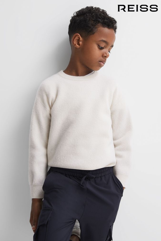 Boys deals white jumper