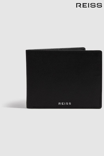 Reiss Black Cabot Leather Wallet (N11587) | £48