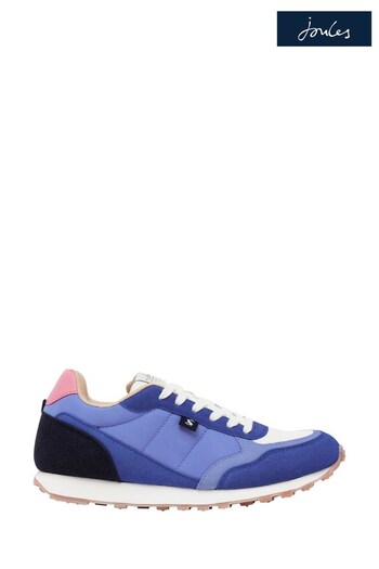 Joules Blue Lace Up Trainers With Eva Sole (N12081) | £54.95