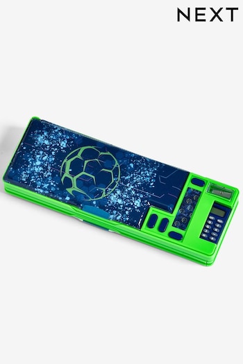 Navy Glow In The Dark Football Pop Out Pencil Case (N12161) | £10