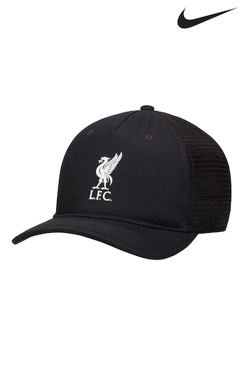 Nike Black Adults Liverpool FC Trucker Cap (N12284) | £28