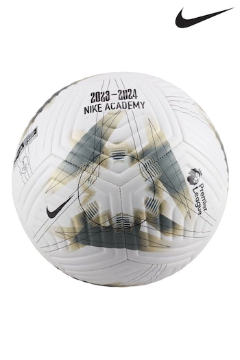 Nike info White Dri-FIT Premier League Academy Football Ball (N12289) | £28