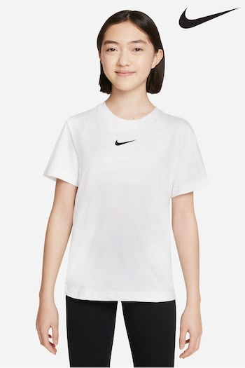 Nike jordan White Oversized Essential T-Shirt (N12293) | £23