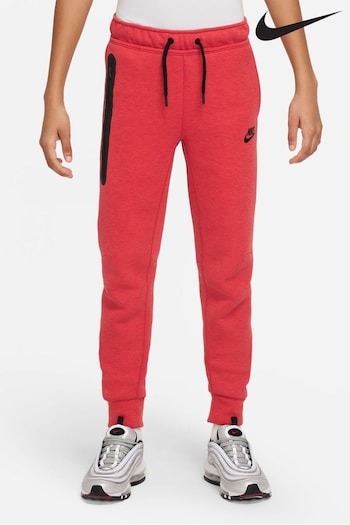 Nike Red Tech Fleece Joggers (N12312) | £75
