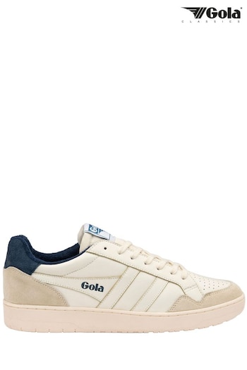 Gola White Mens  Eagle Leather Lace-Up Trainers (N12826) | £85