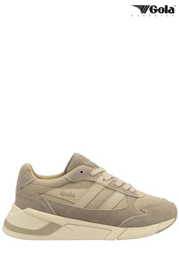 Gola Nude Ladies Tempest Mesh Lace-Up Trainers (N12839) | £100