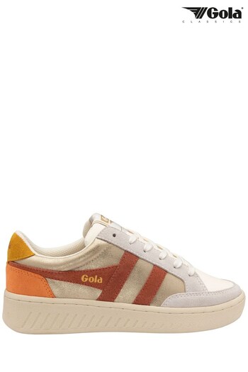 Gola Gold Ladies Superslam Blaze Lace-Up Trainers (N12845) | £85
