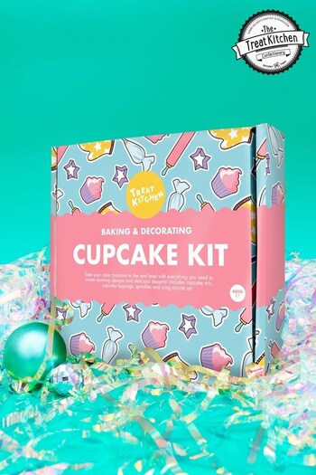 The Treat Kitchen Letterbox Make Your Own Cupcake Kit Gift Set (N12947) | £12