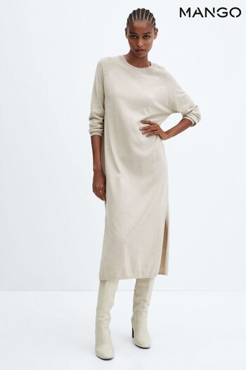 Mango Cream Vieira Dress (N13029) | £36