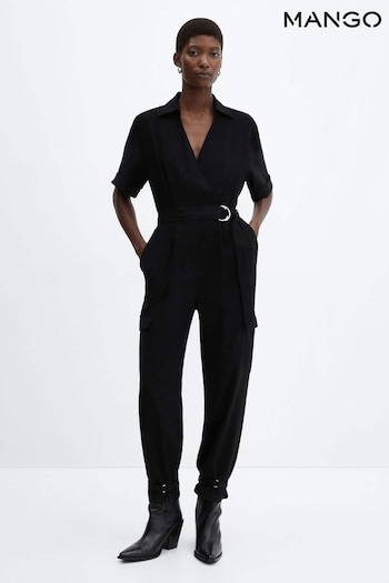 Mango Liv Cargo Jumpsuit with Pockets (N13046) | £80