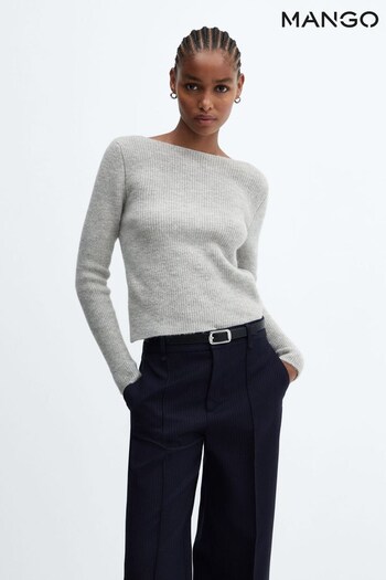 Mango Rosa Boat-neck Knitted Sweater (N13089) | £30
