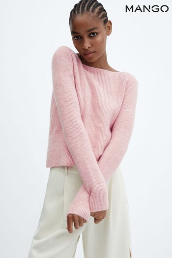 Mango Rosa Boat-neck Knitted Sweater (N13090) | £30