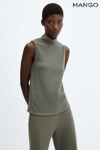 Mango Knitted Roll Neck Top (N13118) | £18