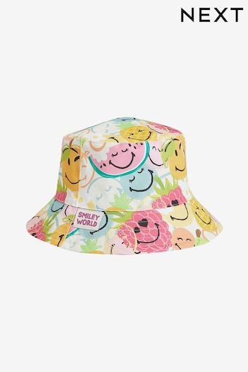 Multi Bright Smiley Bucket Hat (3mths-16yrs) (N13163) | £11 - £14