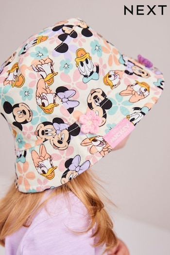 Multi Minnie Mouse Bucket Hat (3mths-16yrs) (N13165) | £10 - £13