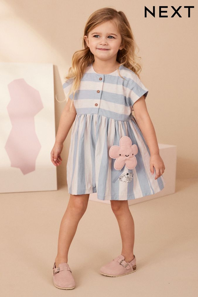 Next girls blue dress clearance