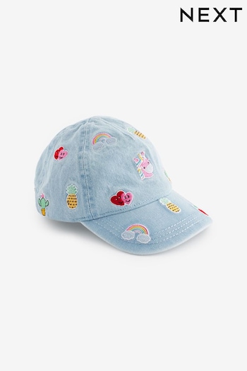 Denim Denim Embroidered Klean cap (3mths-10yrs) (N13206) | £7 - £9