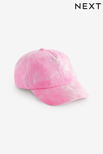 Pale Pink Tie Dye Baseball Cap (1-16yrs) (N13208) | £8.50 - £11.50