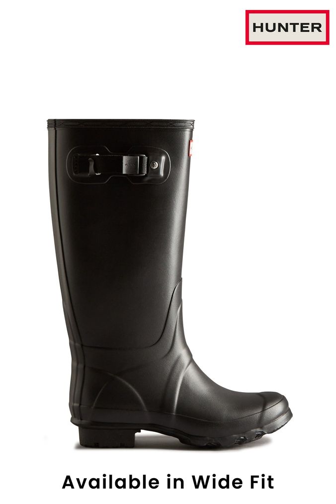 Black wide leg wellies 2025