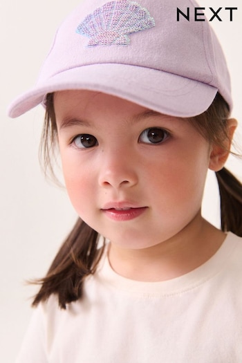 Pink Shell Sequin Cap (1-13yrs) (N13282) | £8 - £11