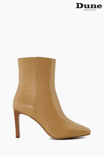Dune London Oxygen Chisel Toe Heeled Ankle Yellow Boots (N13548) | £170
