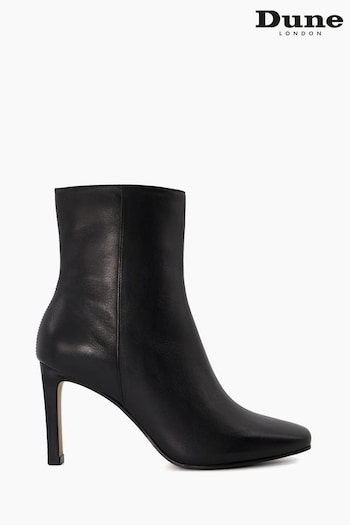 Dune London Oxygen Chisel Toe Heeled Ankle Yellow Boots (N13549) | £170