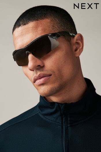 Khaki Green Sport Polarised internets Sunglasses (N13776) | £16