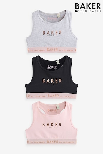Baker by Ted Baker Crop Top 3 Pack (N13807) | £16