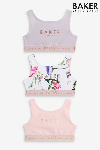 Baker by Ted Baker Crop Top 3 Pack (N13809) | £16