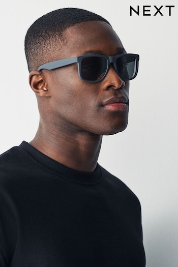 Grey Mirror Wayfarer Polarised Sunglasses (N13812) | £16