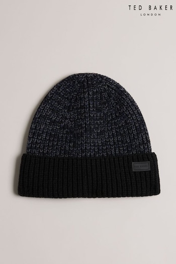 Ted Baker Jannaaa Knitted Black Hat (N13852) | £35