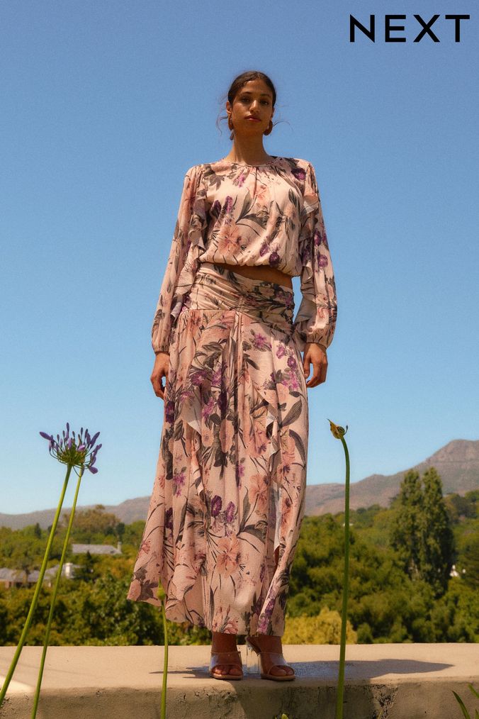 Floral Skirts for Womens Floral Midi Maxi Mini Skirts Next UK