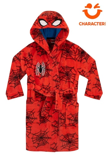 Character Red Spiderman Dressing Gown (N13918) | £27