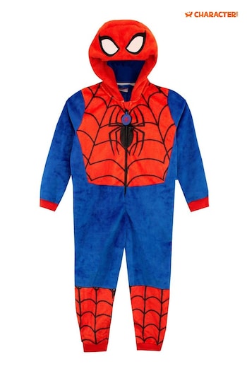 Character Red Spiderman Onesie Pyjamas (N13924) | £27