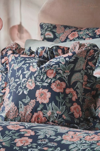 Amanda Holden Blue Cotswold Floral Cushion (N13959) | £20