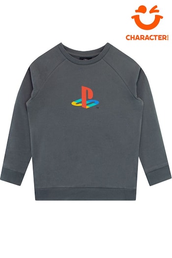 Character Grey Playstation Sweatshirt (N14013) | £21
