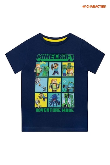 Character Blue Minecraft T-Shirt (N14026) | £15