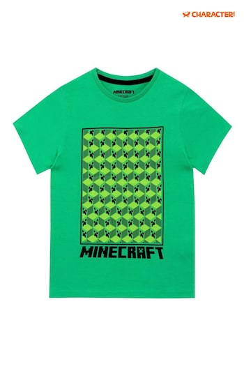 Character Green Minecraft T-Shirt (N14028) | £13