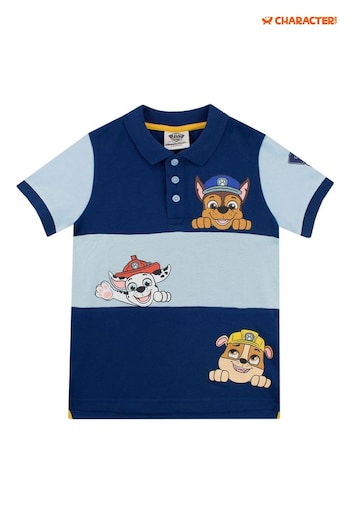 Character Blue Paw Patrol Polo Shirt (N14031) | £18
