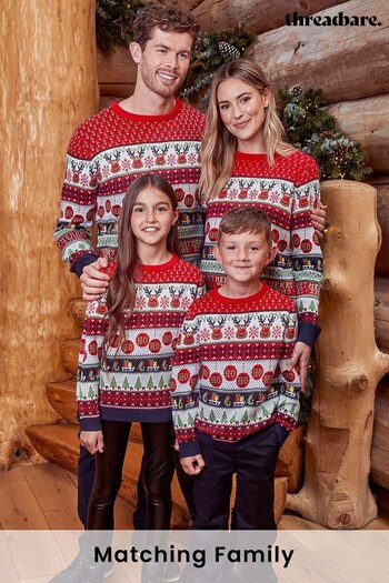 Threadboys Natural Threadgirls Elf Inspired Jumpers (N14072) | £18