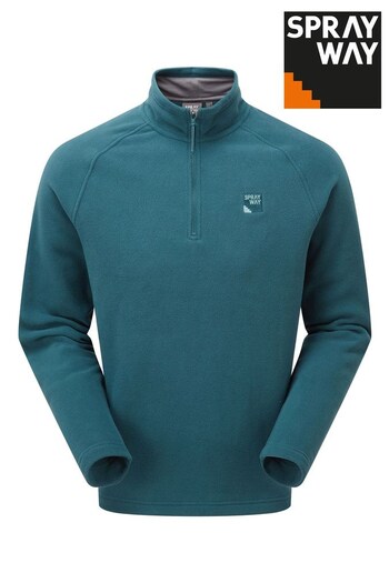 Sprayway Blue Santiago Half Zip Jacket (N14101) | £40