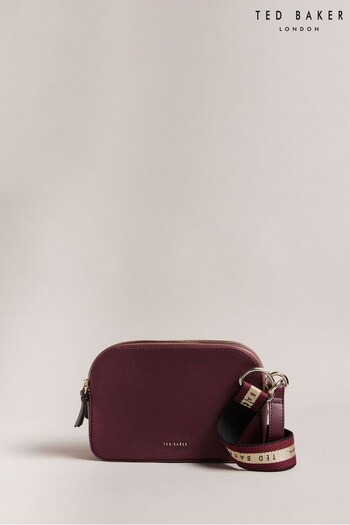Ted Baker Purple Darcelo Branded Webbing Camera Bag (N14112) | £130